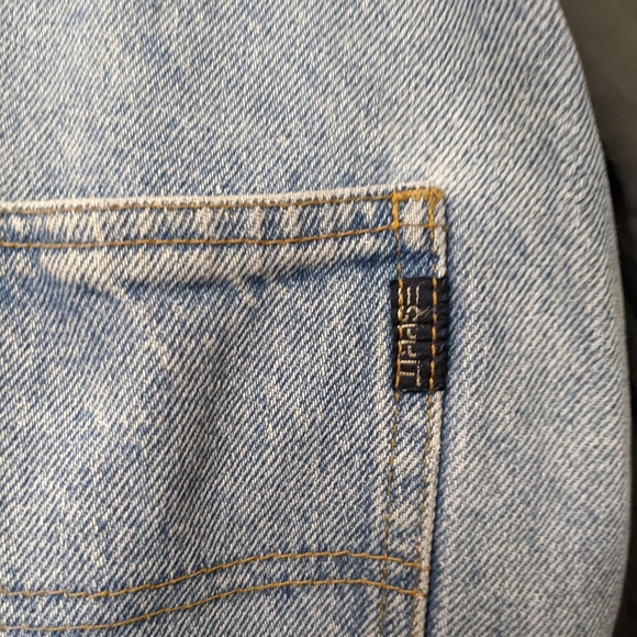 Vintage 90s Esprit Denim Overalls Size Medium - Picture 2 of 3